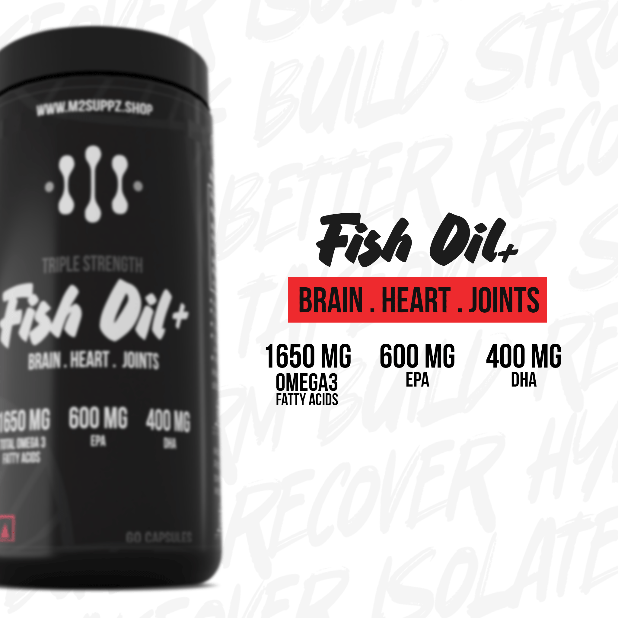 TRIPLE STRENGTH FISH OIL+