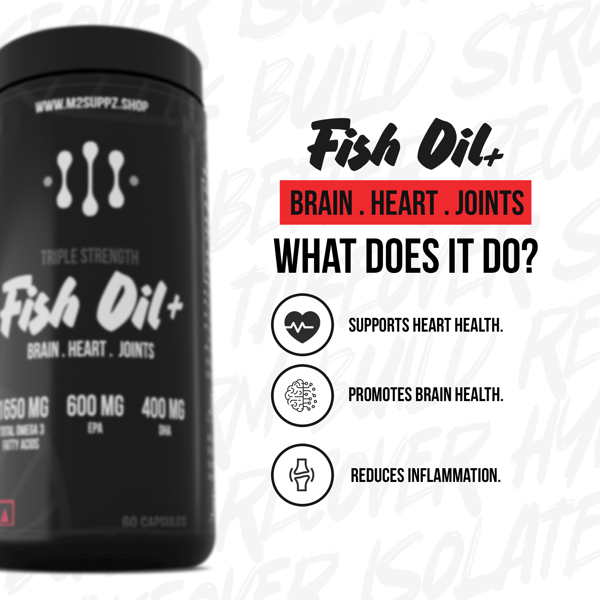 TRIPLE STRENGTH FISH OIL+