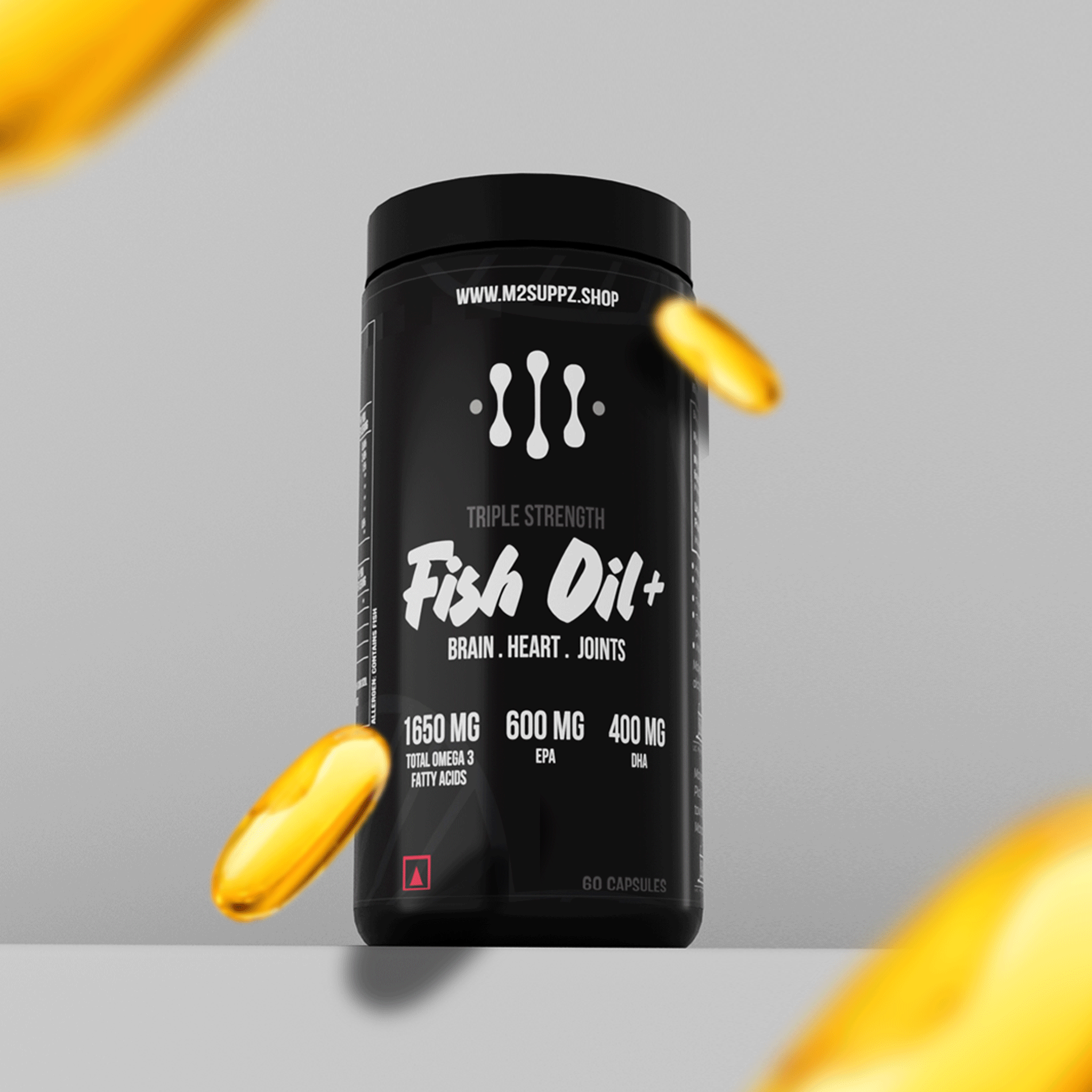 TRIPLE STRENGTH FISH OIL+